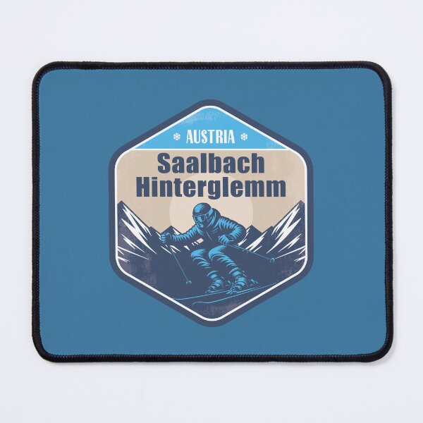 Item preview, Saalbach - Hinterglemm Austria Winter Skiing Design designed and sold by CynthiaGraphics.