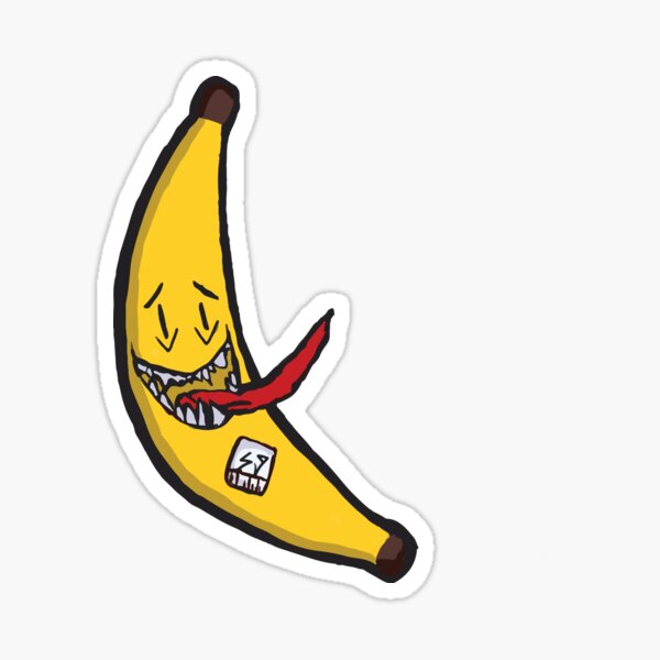 Item preview, killer banana designed and sold by c-danger.