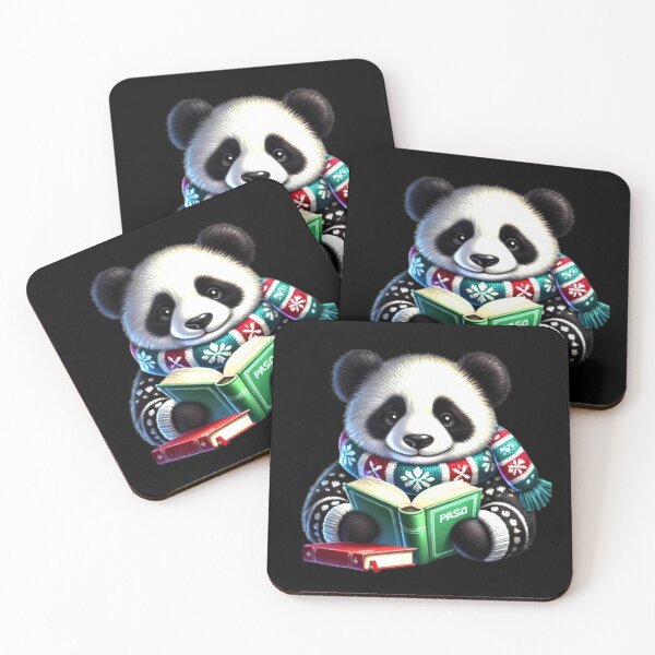 Item preview, Copy of All the Cool Kids are Reading, Book Panda Lovers  designed and sold by Creat-Des.
