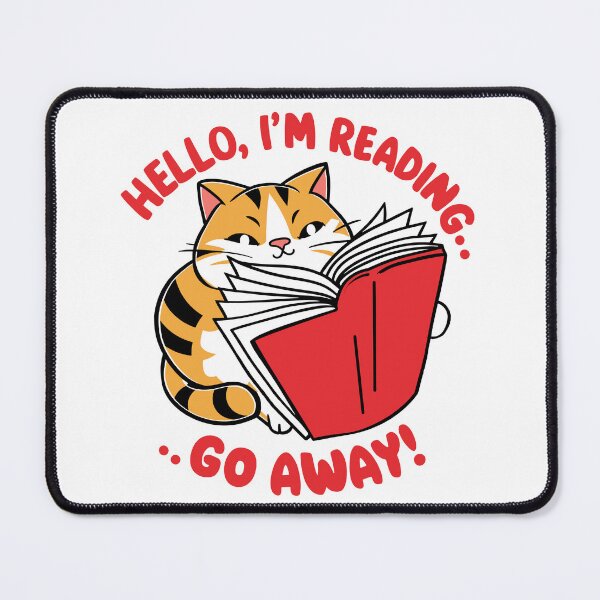 Item preview, Cat Reading  designed and sold by Traveldrawings.