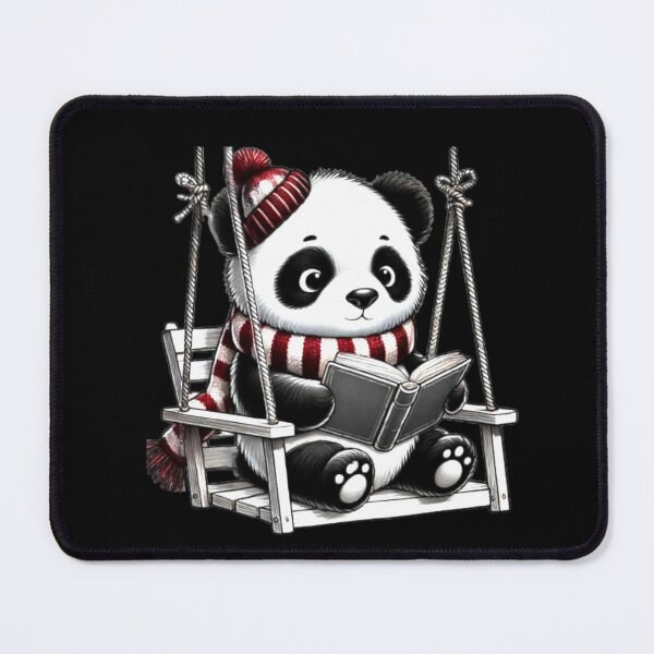 Item preview, All the Cool Kids are Reading, Book Panda Lovers  designed and sold by Creat-Des.