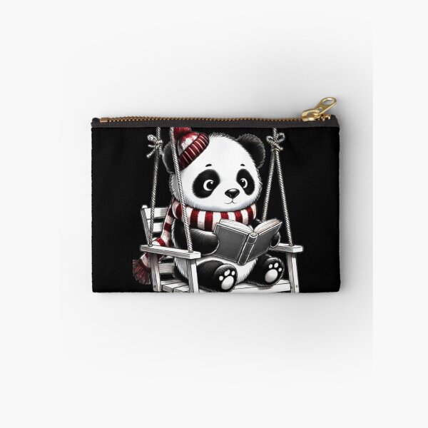 Item preview, All the Cool Kids are Reading, Book Panda Lovers  designed and sold by Creat-Des.
