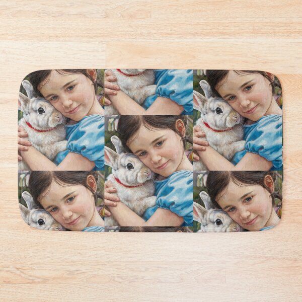 Item preview, Love - Charlie and Her Rabbit  designed and sold by CanvasCarousel.