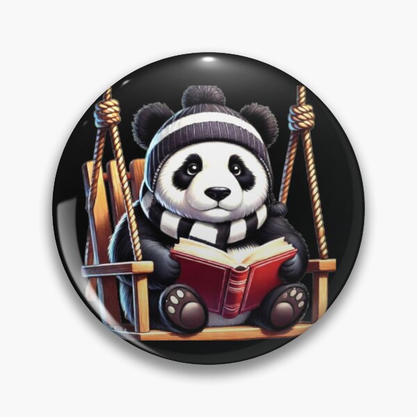 Item preview, All the Cool Kids are Reading, Book Panda Lovers  designed and sold by Creat-Des.