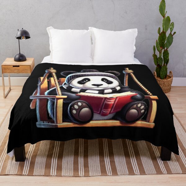 Item preview, All the Cool Kids are Reading, Book Panda Lovers  designed and sold by Creat-Des.
