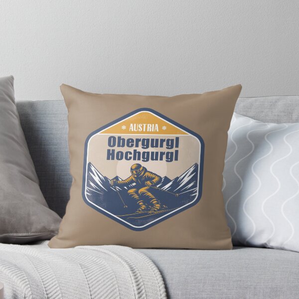 Item preview, Obergurgl - Hochgurgl Austria Winter Skiing Design designed and sold by CynthiaGraphics.