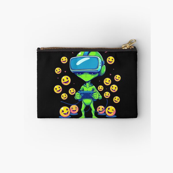 Item preview, Alien Gamer UFO Virtual Reality Glasses Video Game Cartoon Adventure Funny  designed and sold by Kia Blaze.