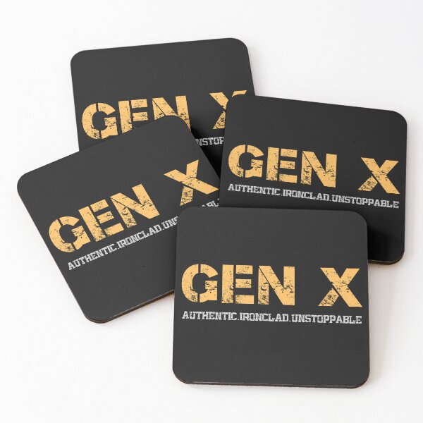 Item preview, Gen X: Authentic, Ironclad, Unstoppable designed and sold by VintageRootsCa.