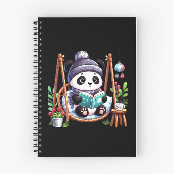 Item preview, All the Cool Kids are Reading, Book Panda Lovers  designed and sold by Creat-Des.