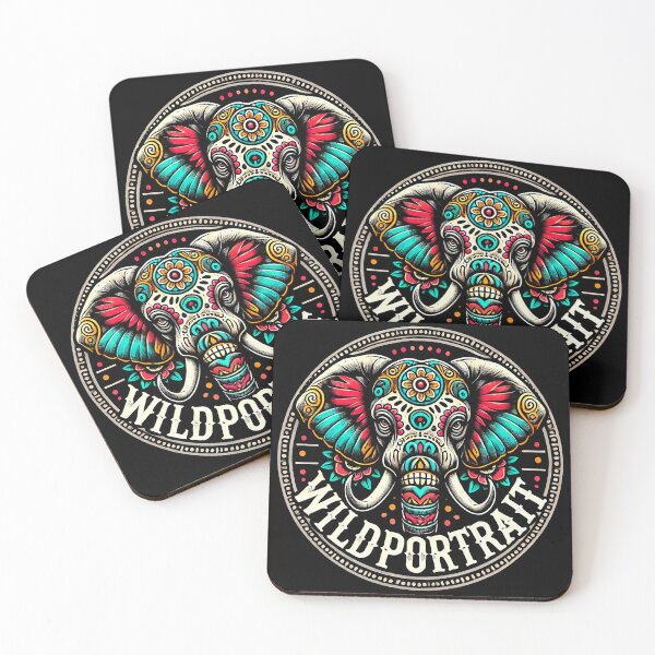 Item preview, Decorated elephant designed and sold by WildPortrait.