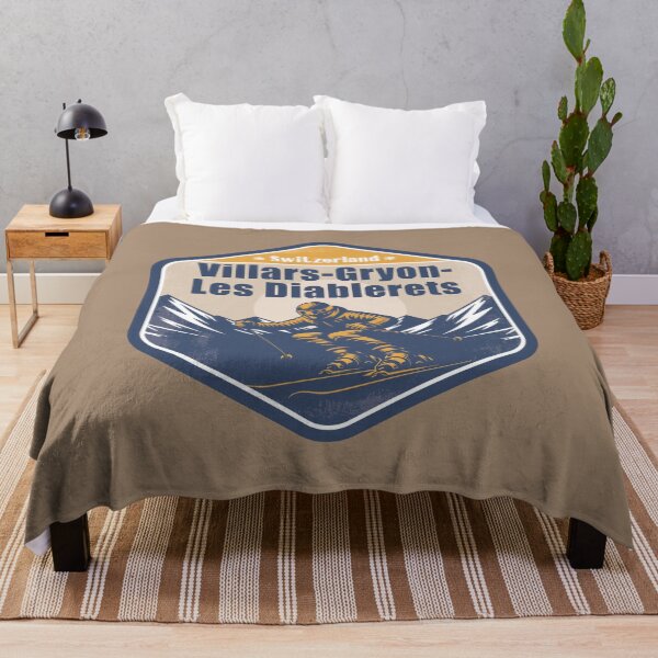 Item preview, Villars - Gryon - Les Diablerets Switzerland Winter Skiing Design designed and sold by CynthiaGraphics.