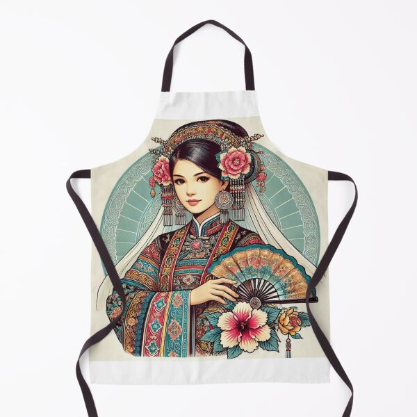 Item preview, asian woman designed and sold by laurazael.