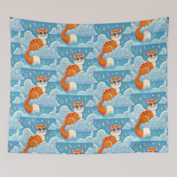 Item preview, kitten drawing, cat drawing designed and sold by Maria-sticker111.