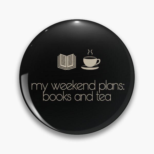 Item preview, my weekend plans books and tea designed and sold by jkrphoto.