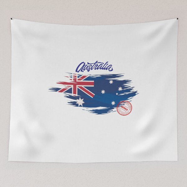 Item preview, Australian Flag designed and sold by WhimsyBoutique.