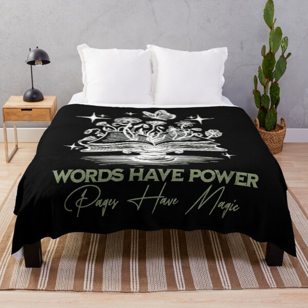 Item preview, Words Have Power, Pages Have Magic - VINTAGE BOOK READER designed and sold by justyna-s28.