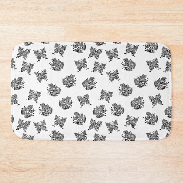 Item preview, Frog and Butterfly Tribal Design designed and sold by KatelynMitalski.