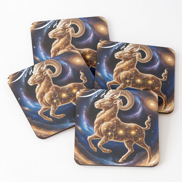 Item preview, Aries Zodiac Design - Bold and Fiery Style designed and sold by IManifestArt.