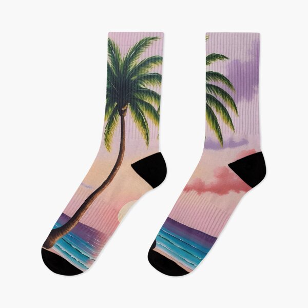 Item preview, two palm trees on the beach sand 3 designed and sold by AA-designstore.