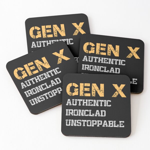 Item preview, Gen X: Authentic, Ironclad, Unstoppable designed and sold by VintageRootsCa.