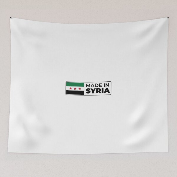 Item preview, Syria Flag Made In Syria  designed and sold by TulipaGraphics.
