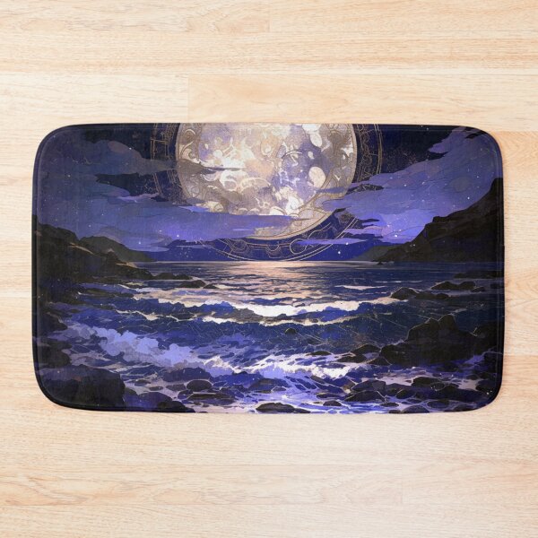 Item preview, Moonlit Seascape designed and sold by Dawn van Doorn.