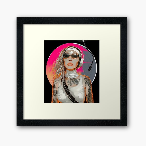 The She J by iServalan for Tale Teller Club  Framed Art Print