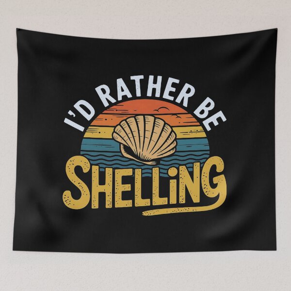 Item preview, id rather be shelling  -  Vintage Shelling  designed and sold by luannsemmsobre.