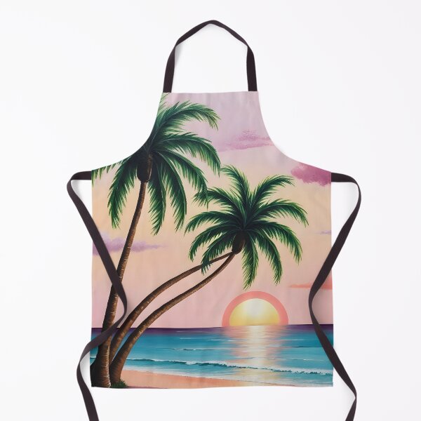 Item preview, two palm trees on the beach sand 4 designed and sold by AA-designstore.