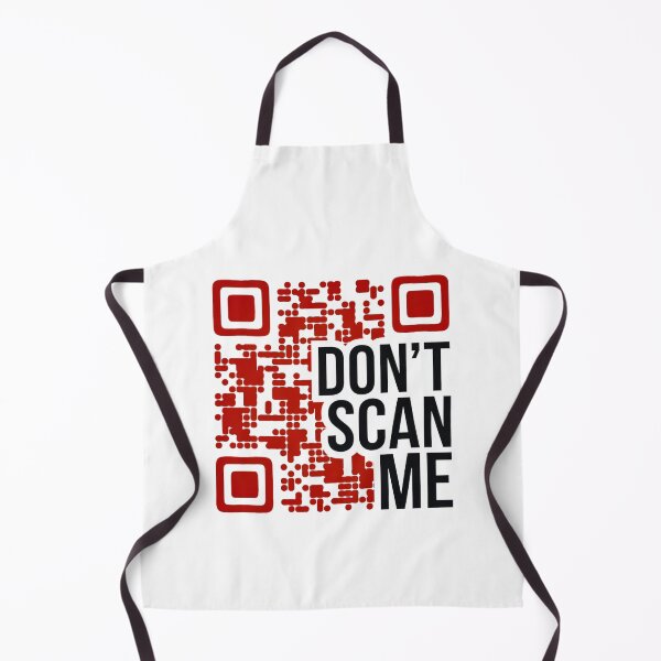 Item preview, Don’t Scan Me A Bold QR Code Statement designed and sold by Amanda's Factory.