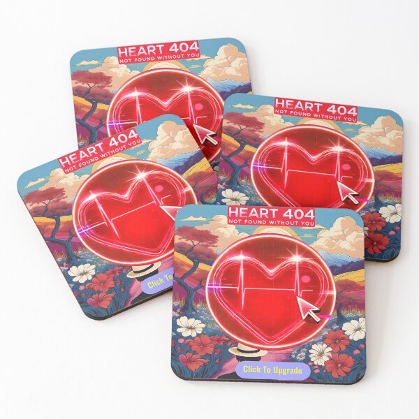 Item preview, Heart 404: Error. Not found without you. Love theme. designed and sold by MiHijoDesign.