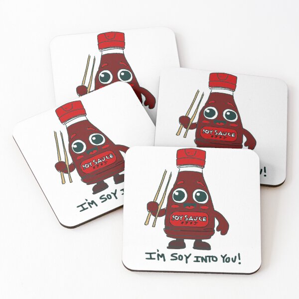 Item preview, Whimsical Soy Sauce Bottle Cartoon Character Design designed and sold by marthaeason4.