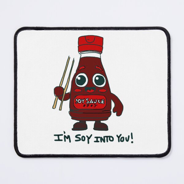 Item preview, Whimsical Soy Sauce Bottle Cartoon Character Design designed and sold by marthaeason4.