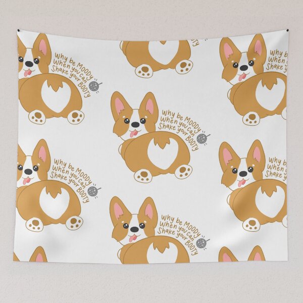 Item preview, why be moody corgi designed and sold by elle-artss.
