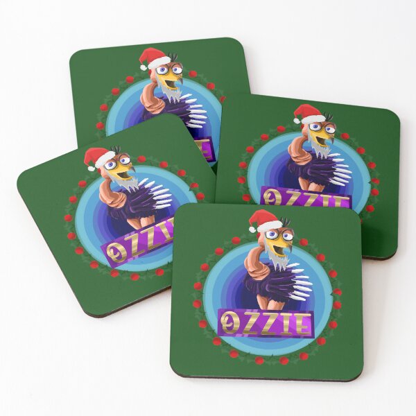 Item preview, Christmas Ozzie the Ostrich - Holiday Design designed and sold by MechanicalART.