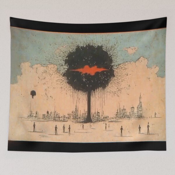 Item preview, Apocalyptic Tree Of Fire designed and sold by landletsy.