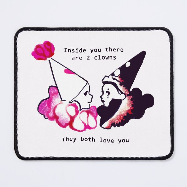 Item preview, Ransroom draws the inside you there are 2 clowns meme but wholesome cuz they both love you designed and sold by RansRoom.