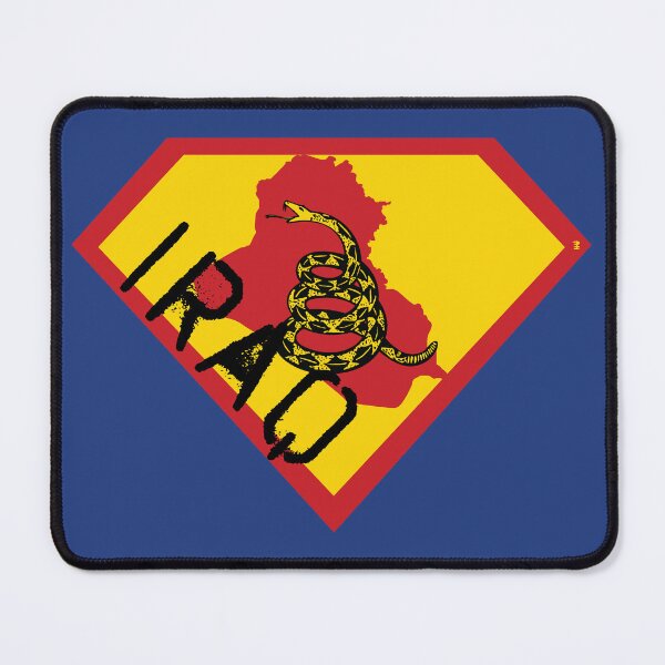 Item preview, IRAQ  Spell Out - Freedom Is The Superpower -Gadsden Snake Flag - Dont Tread On Me SUPERHERO design designed and sold by pelagio.