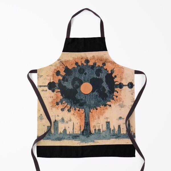 Item preview, Atomic Tree Over A Decaying City designed and sold by landletsy.