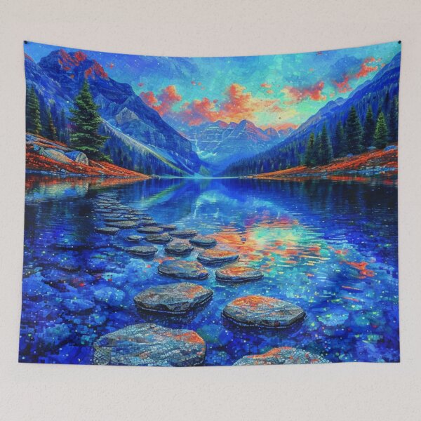 Item preview, Morning Lake designed and sold by Dawn van Doorn.
