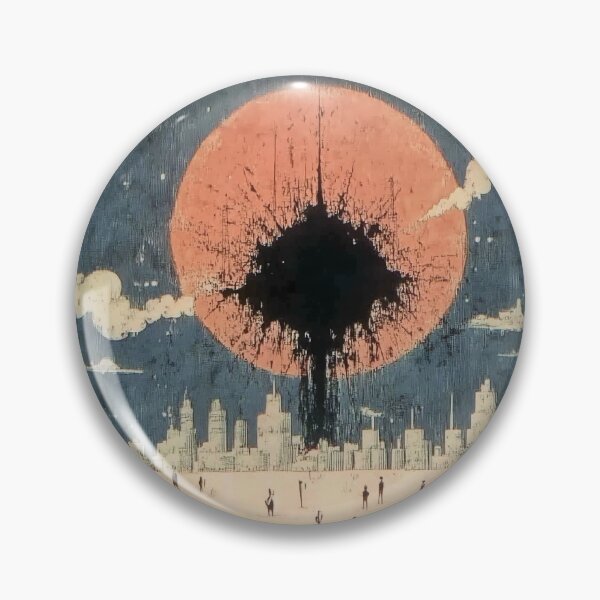 Item preview, Atom Sun Over A Silent City designed and sold by landletsy.