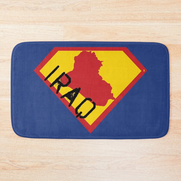 Item preview, IRAQ Spell Out - Freedom Is The Superpower -SUPERHERO design designed and sold by pelagio.