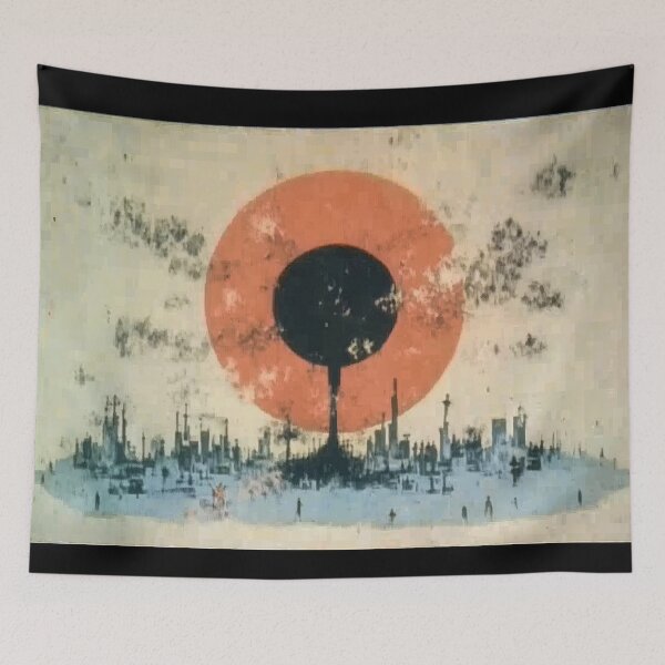 Item preview, Atomic Tree Beneath The Crimson Sun designed and sold by landletsy.