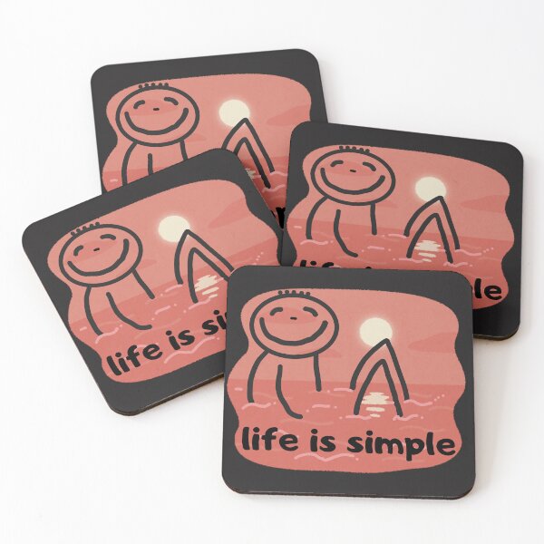 Item preview, life is simple - meditation full of peace and joy designed and sold by Betinka.
