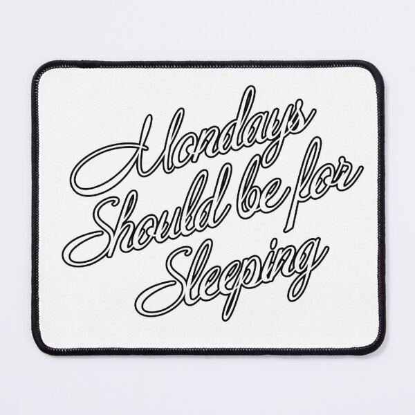 Item preview, Monday Again!-White  designed and sold by TrulyYou77.