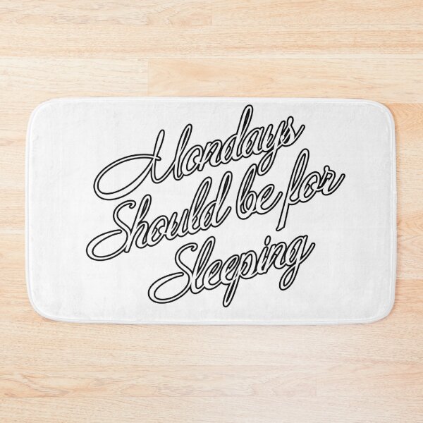 Item preview, Monday Again!-White  designed and sold by TrulyYou77.