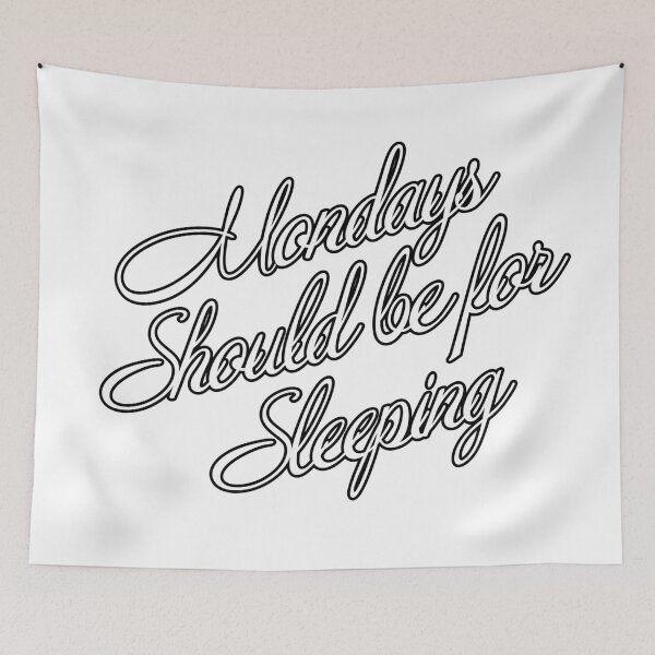 Item preview, Monday Again!-White  designed and sold by TrulyYou77.