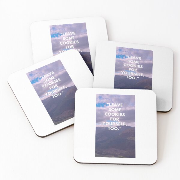 Item preview, "Leave some cookies for yourself, too." designed and sold by CUTESTUFFnow.