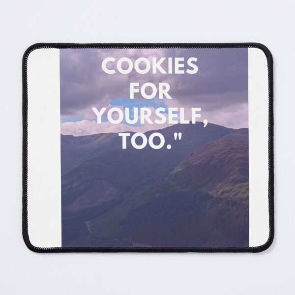 Item preview, "Leave some cookies for yourself, too." designed and sold by CUTESTUFFnow.