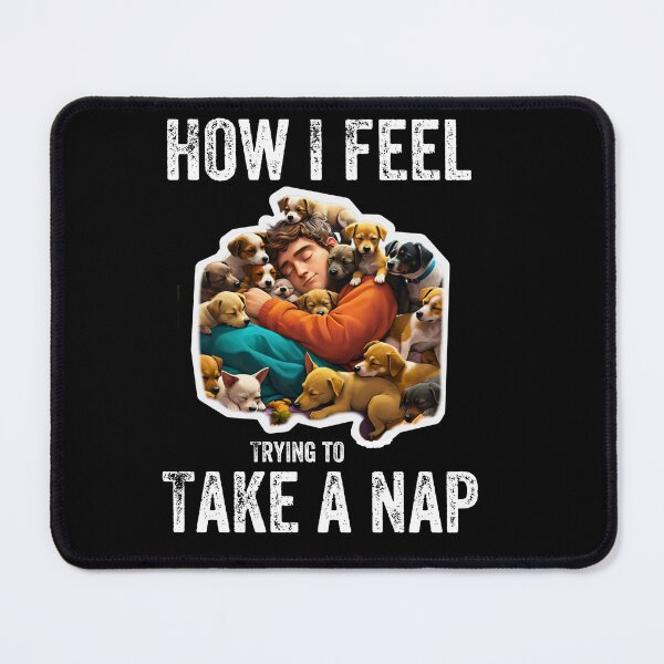 Item preview, Nap Interrupted: Small Dog Pile designed and sold by JCRockDesign.